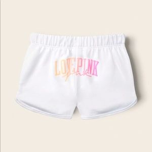 VS. Pink Varsity Shorts